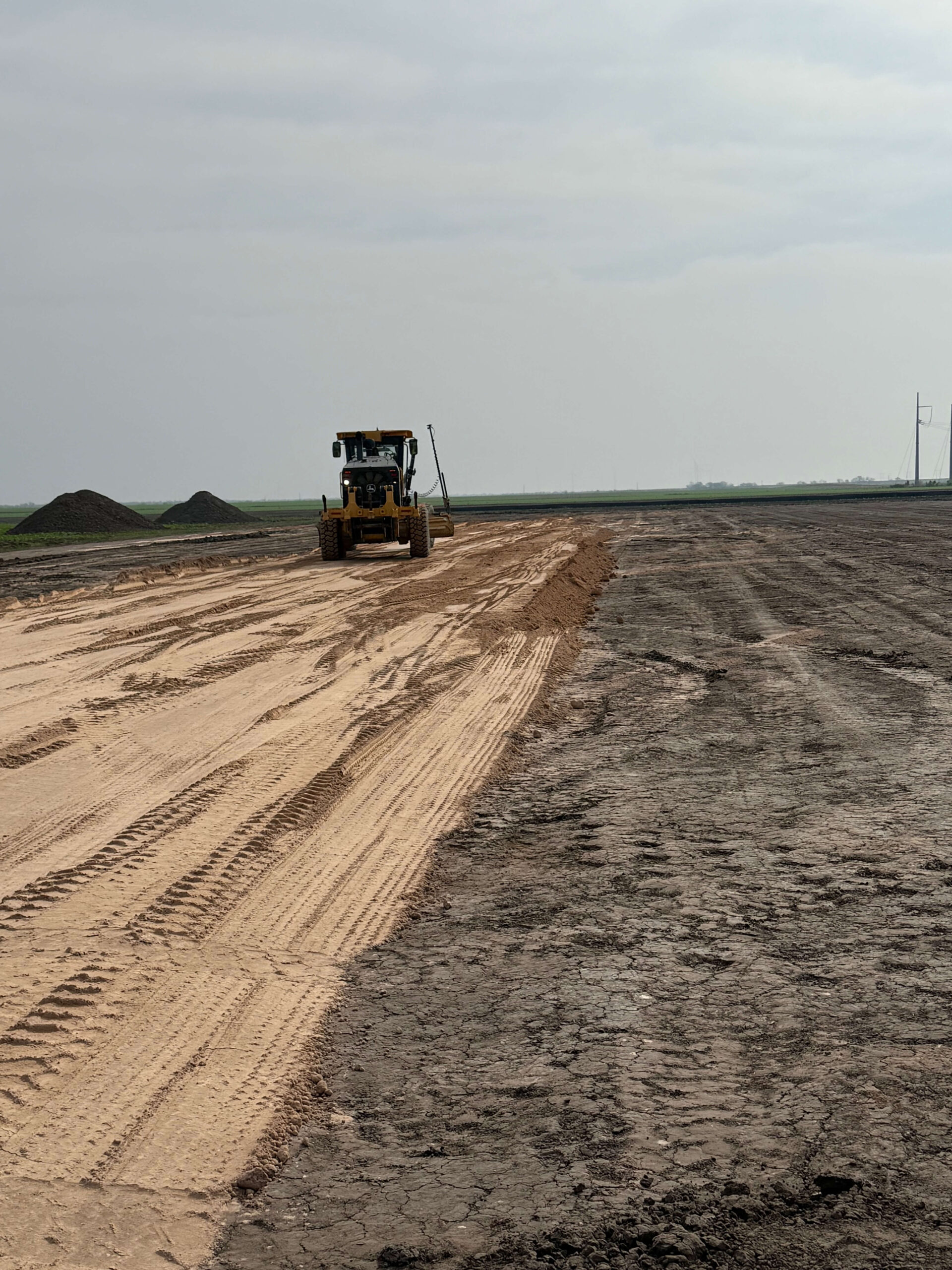 Building Road (Grading & Dirt Delivery)