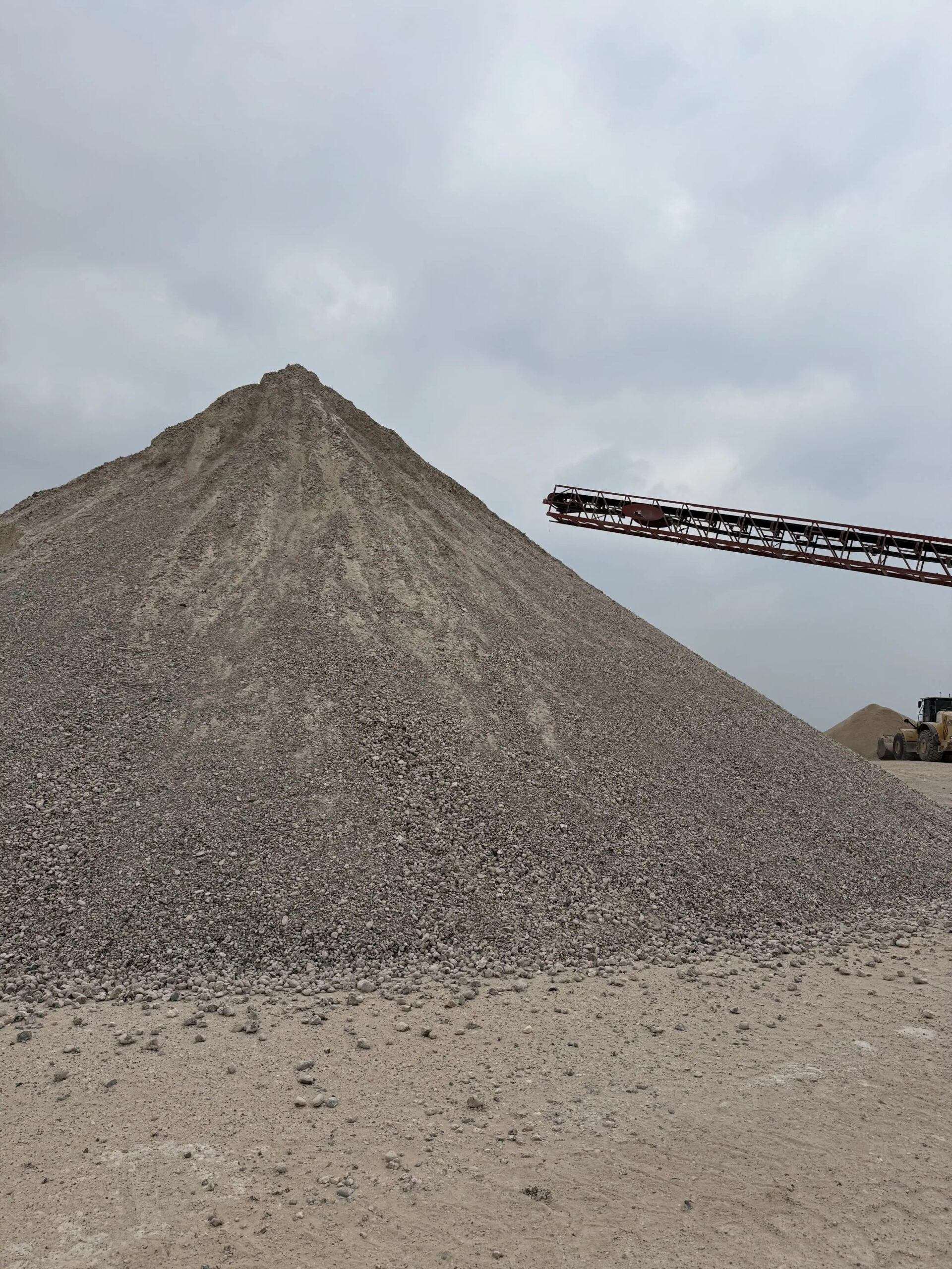 Caliche Base Stockpile