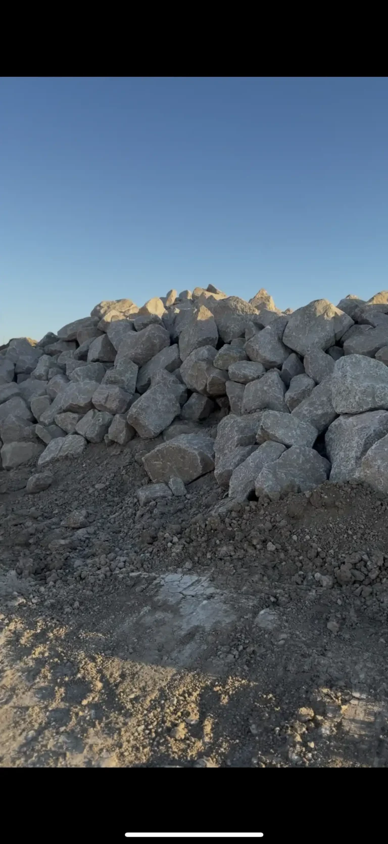 Large riprap for Erosion Control